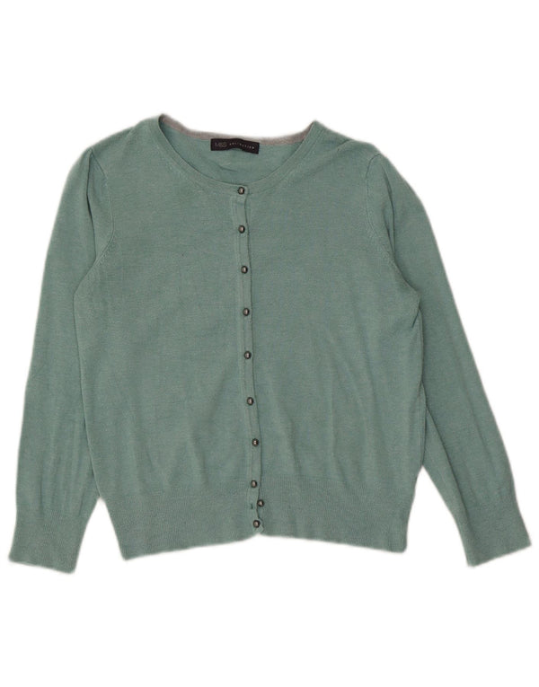 Sweter damski Marks & Spencer UK 12, średnio zielona wiskoza