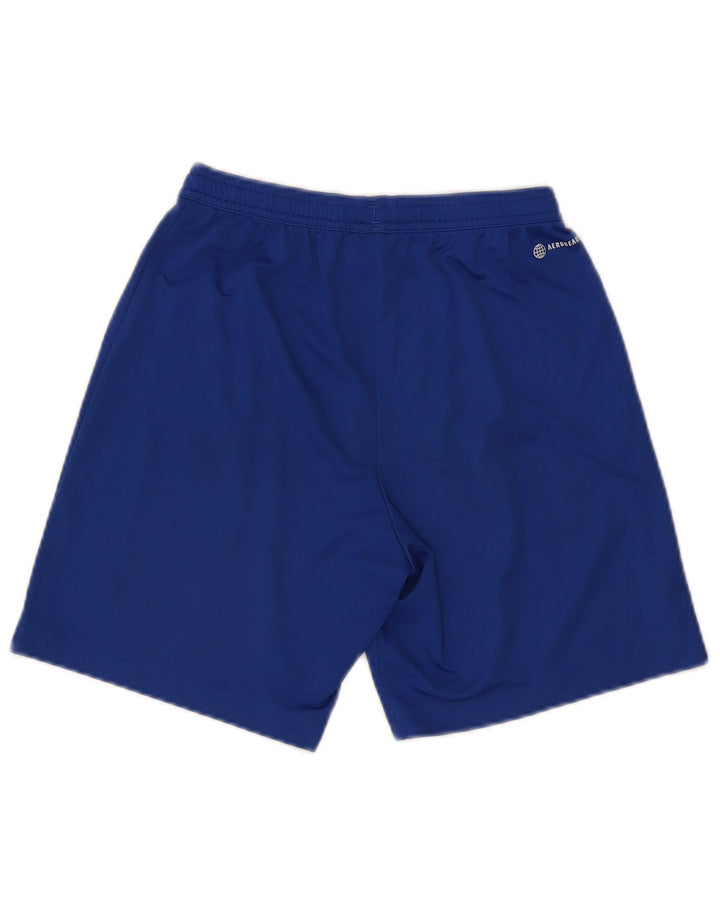 Męskie spodenki sportowe Adidas Aeroready, małe, niebieskie, poliestrowe