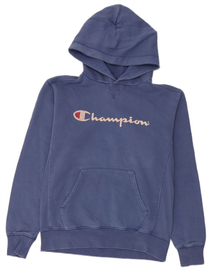 Męski sweter z kapturem Champion Graphic, duży, niebieski