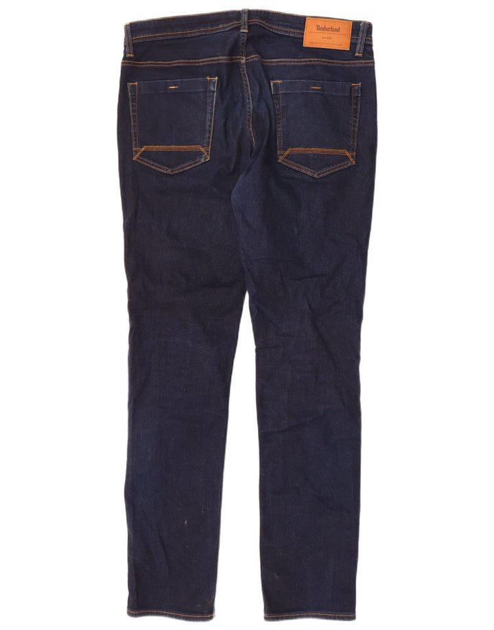 Męskie jeansy Timberland Slim W34 L34 Granatowa bawełna