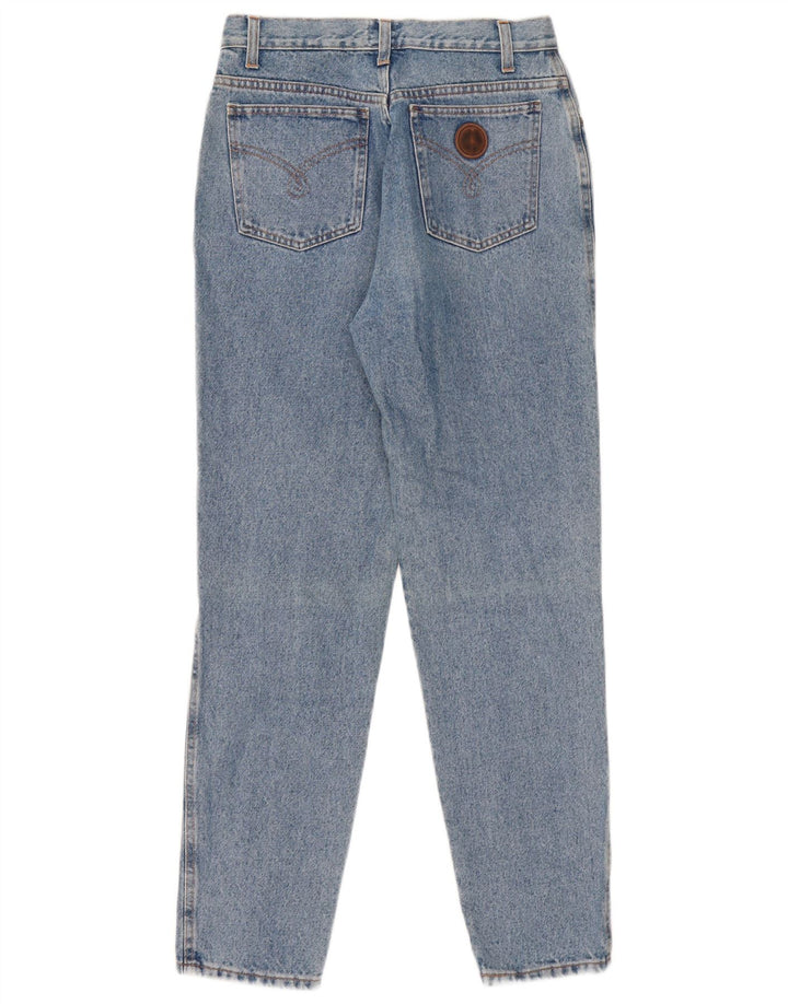 Damskie jeansy Moschino Tapered W28 L30 Niebieskie