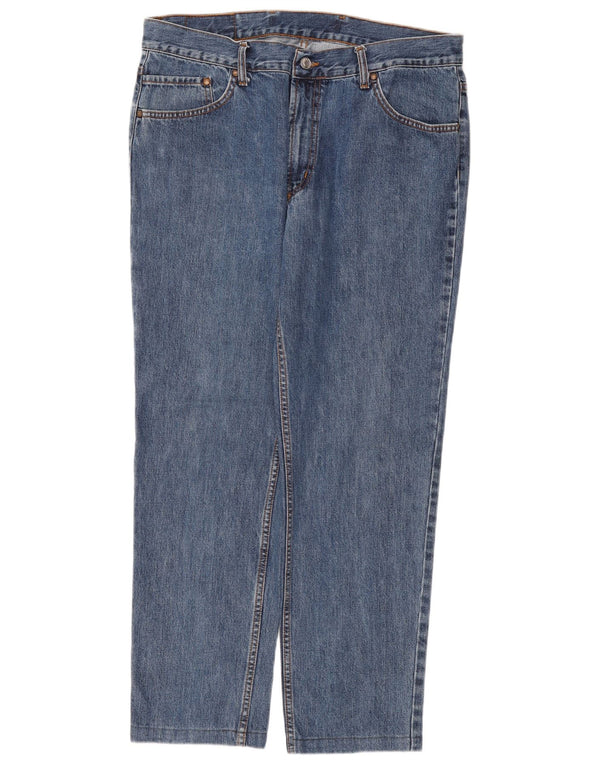 Damskie jeansy zwężane Carrera W36 L30 Niebieskie