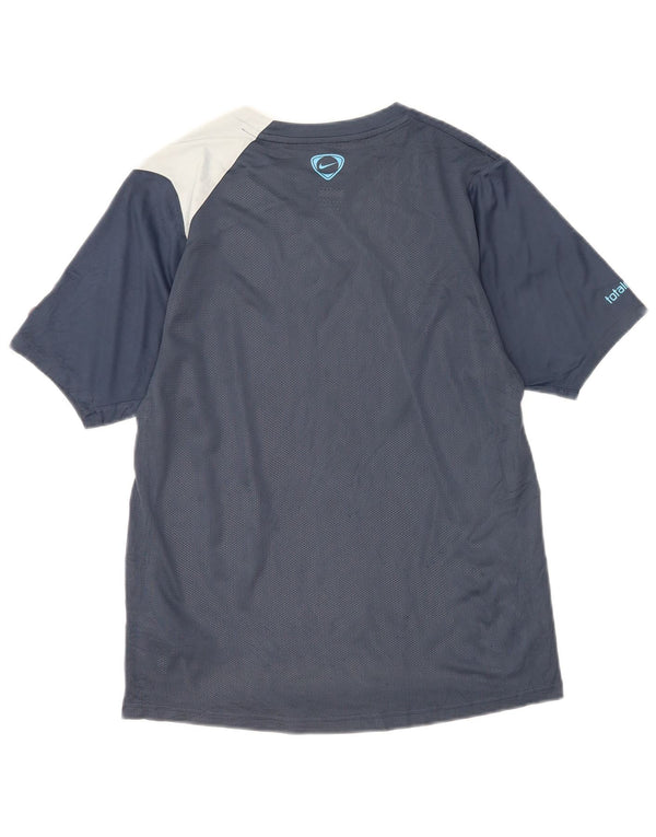 Chłopięca koszulka Nike Dri Fit z grafiką, 13-14 lat XL, granatowa