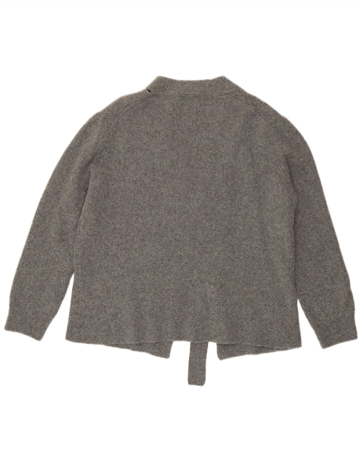 Damski sweter oversize Zara UK 10 Small, szara wełna