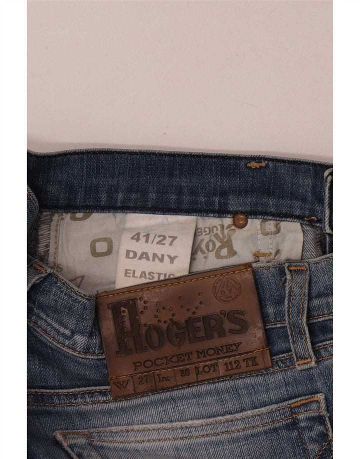 Jeansy damskie Roy Rogers IT 41 Small W27 L32 Niebieskie bawełniane