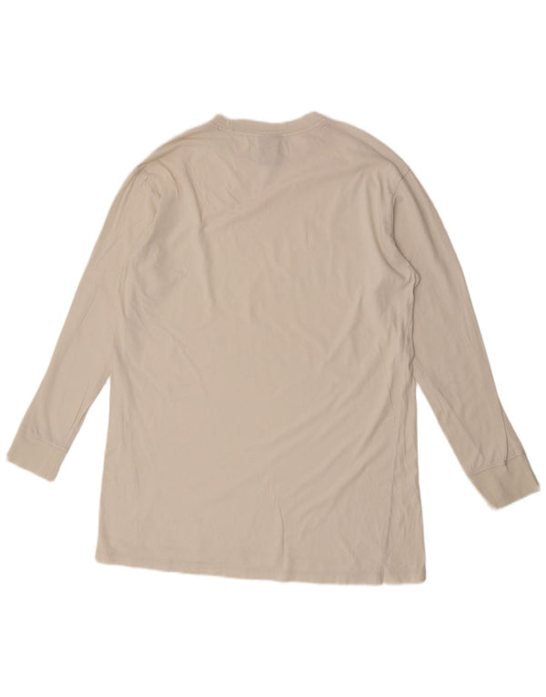 Nike Mens Top Long Sleeve Medium White