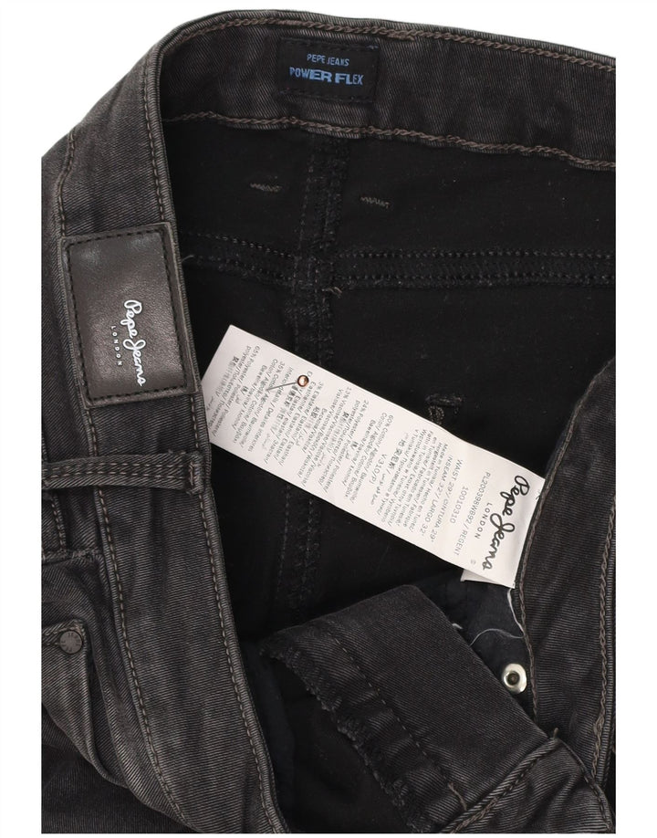 PEPE JEANS Damskie jeansy skinny W29 L32 Czarna bawełna