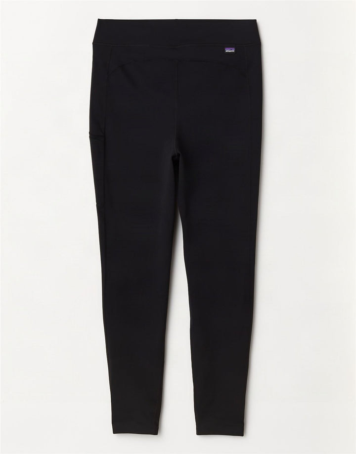 Legginsy damskie Patagonia UK 16, duże, czarne, poliestrowe
