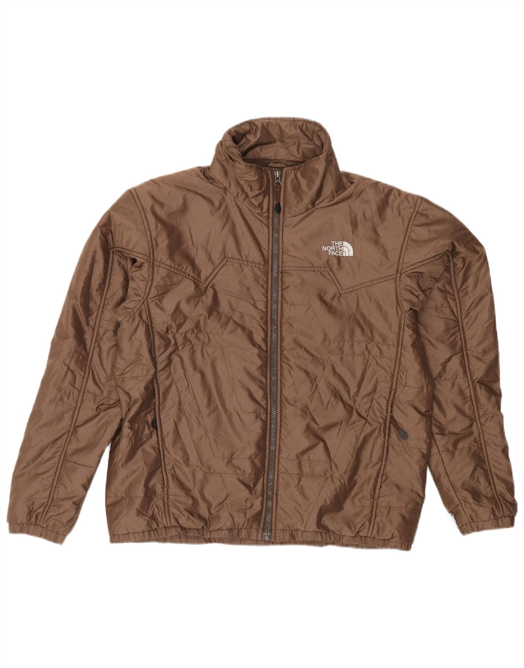 Męska kurtka wiatrówka THE NORTH FACE UK 38 Średni brązowy nylon