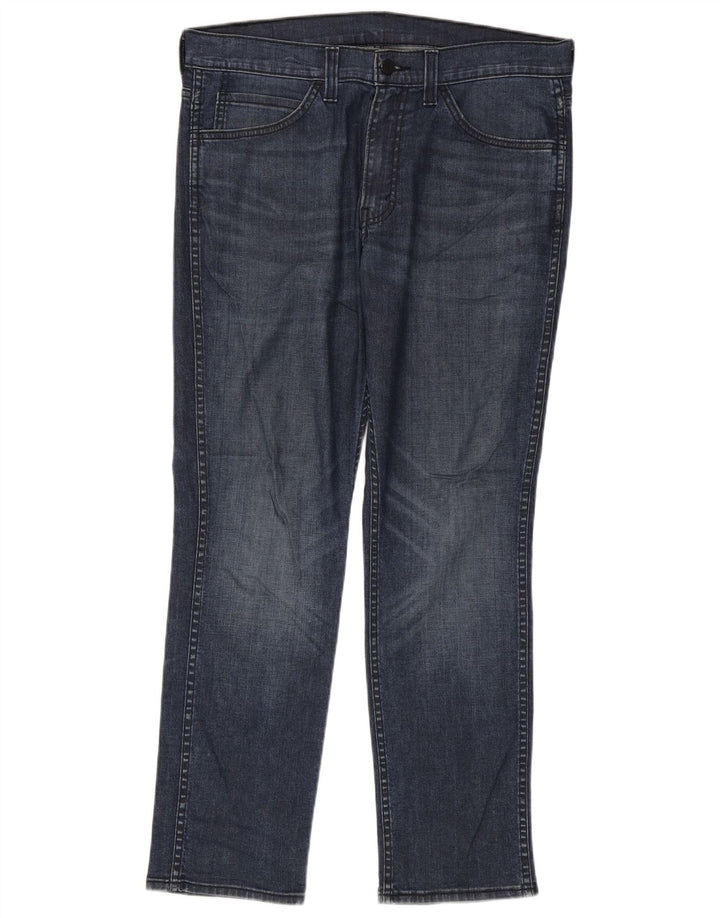 Męskie jeansy Levi's 511 Slim W34 L30 Niebieska bawełna