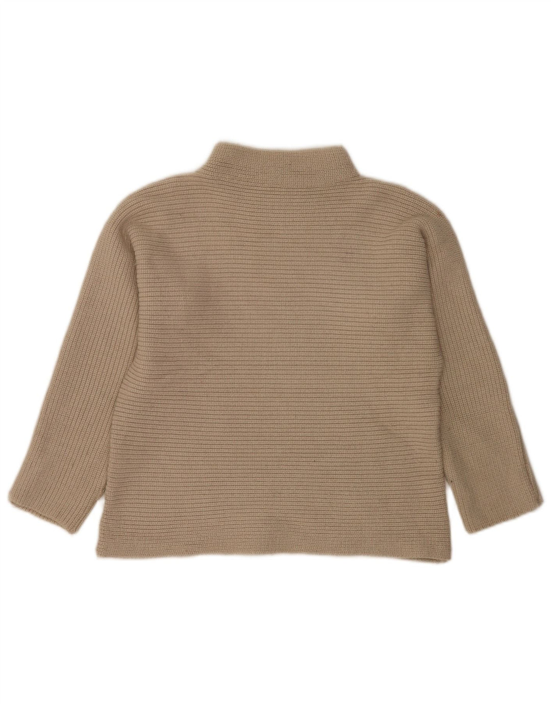 Marks & Spencer Damski sweter z golfem, UK 8, mały beż
