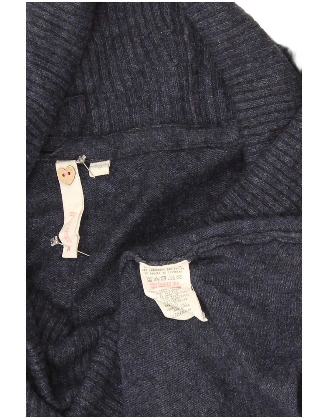 Damska sukienka sweterkowa White Stuff UK 14 Średni granatowy wiskoza