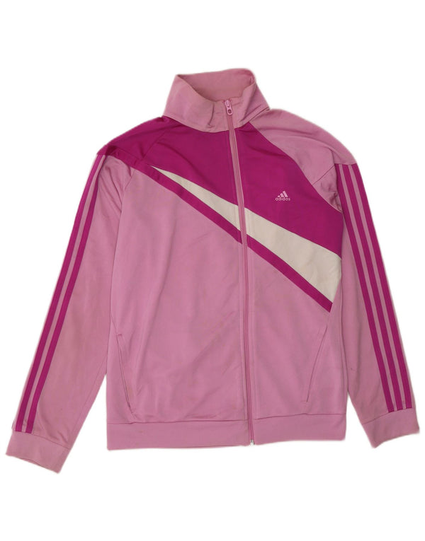 Damska kurtka dresowa Adidas UK 12/14 w kolorze średniego różu
