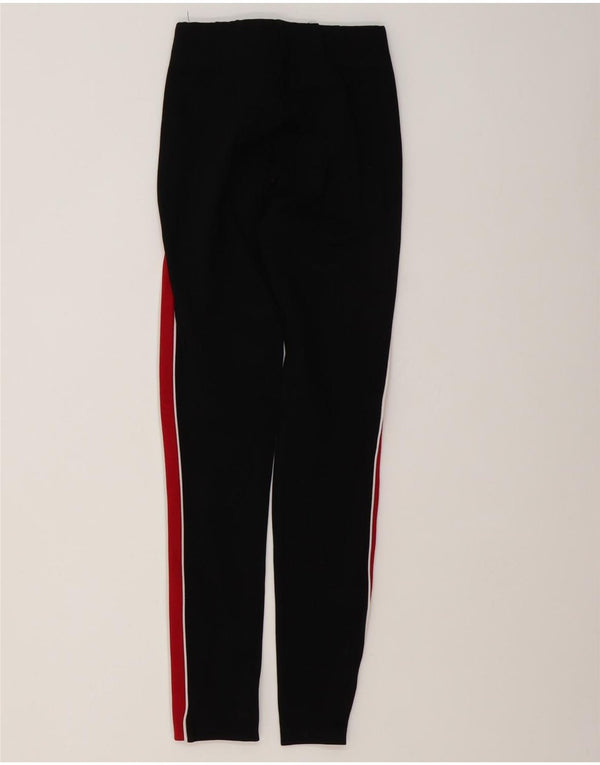Legginsy damskie Zara Trafaluc UK 4 XS Czarna wiskoza z blokami kolorów
