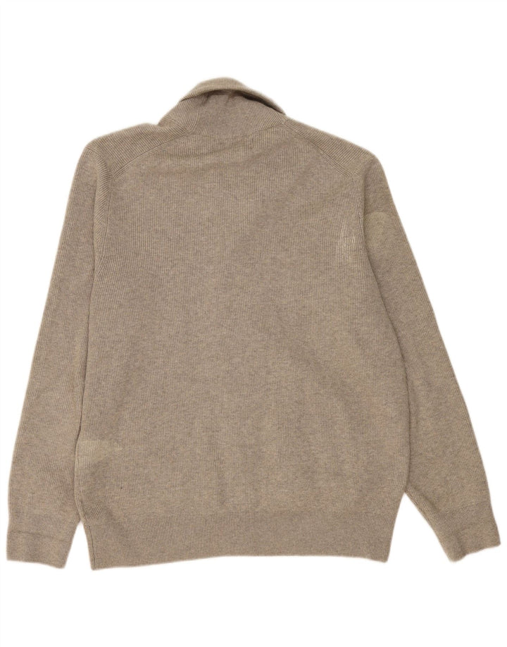MARKS & SPENCER Męski sweter kardigan UK 44/46 XL Szary poliester