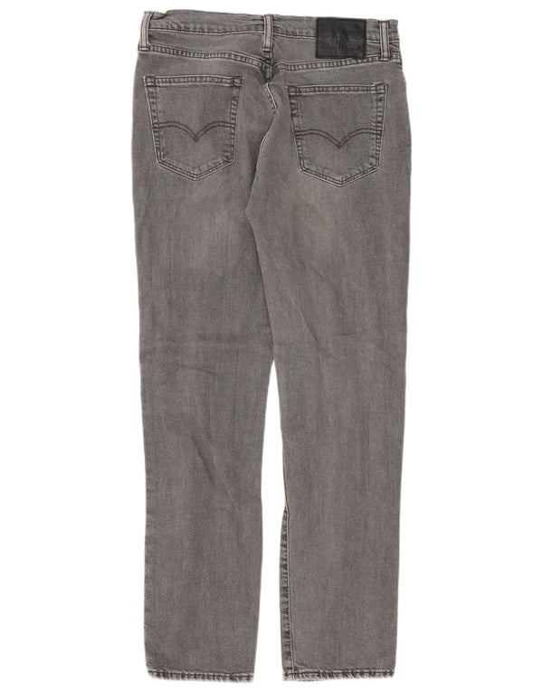 Męskie jeansy Levi's 511 Slim W32 L32 Szara bawełna