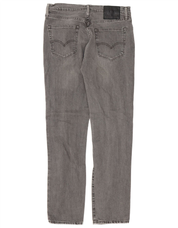 Męskie jeansy Levi's 511 Slim W32 L32 Szara bawełna