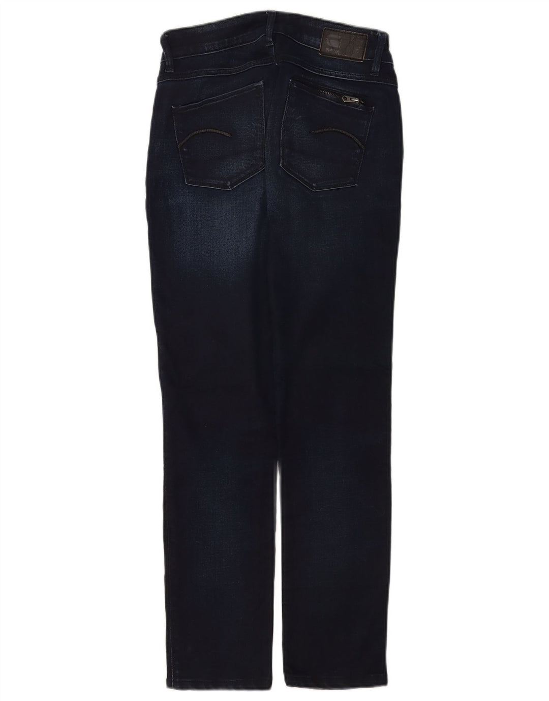 Damskie jeansy slim G-Star W26 L27 Granatowa bawełna
