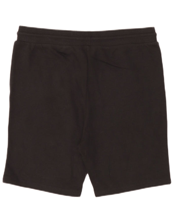 Męskie spodenki sportowe Jack & Jones z grafiką XL, czarne, bawełniane
