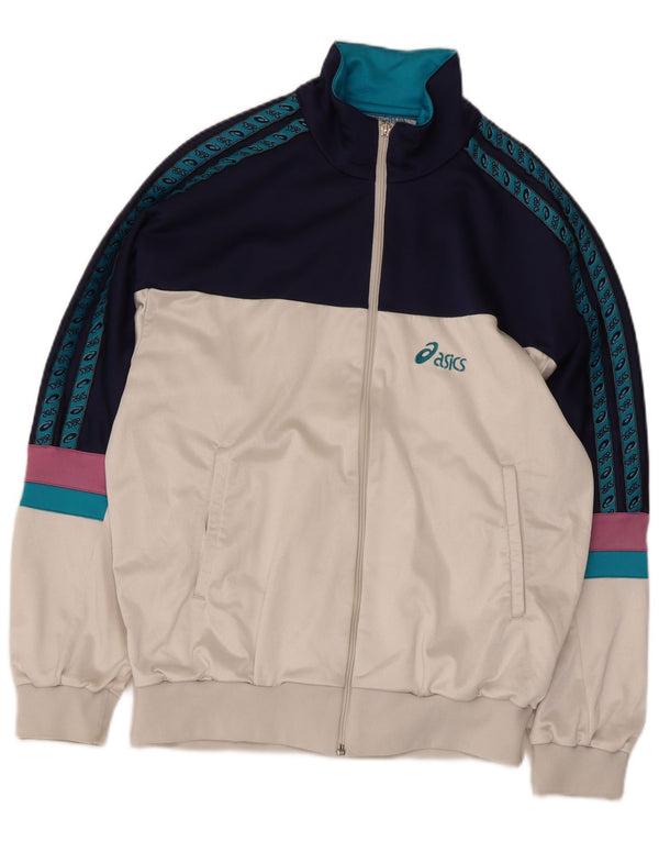 Męska kurtka dresowa Asics Graphic IT 54 XL w kolorze granatowym