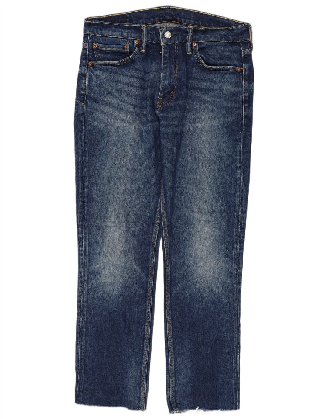 Męskie jeansy Levi's 511 Slim W32 L28 Niebieska bawełna