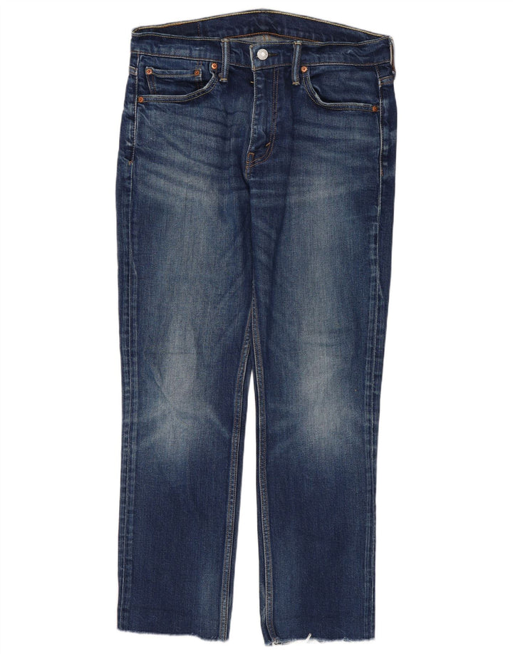 Męskie jeansy Levi's 511 Slim W32 L28 Niebieska bawełna