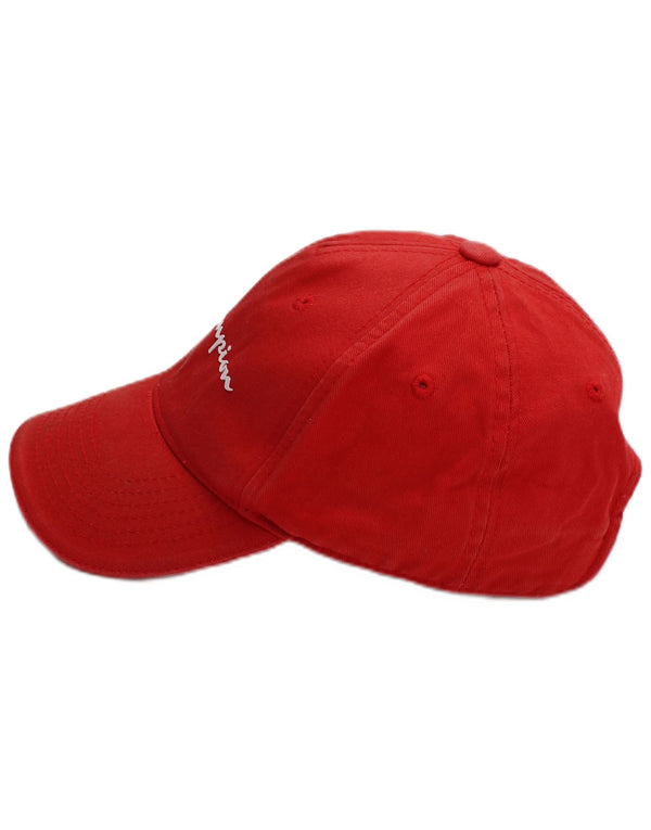 CHAMPION Boys Graphic Baseball Cap One Size Red Cotton Sports