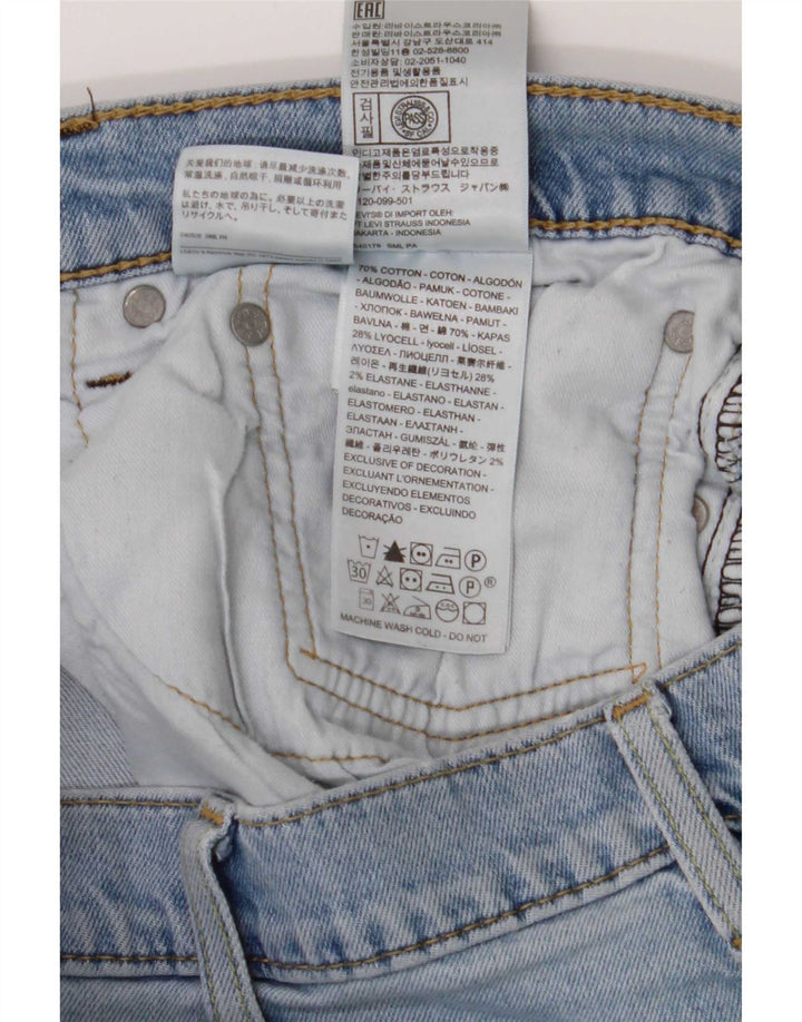 Męskie jeansy Levi's 514 Straight W38 L32 Niebieskie bawełniane