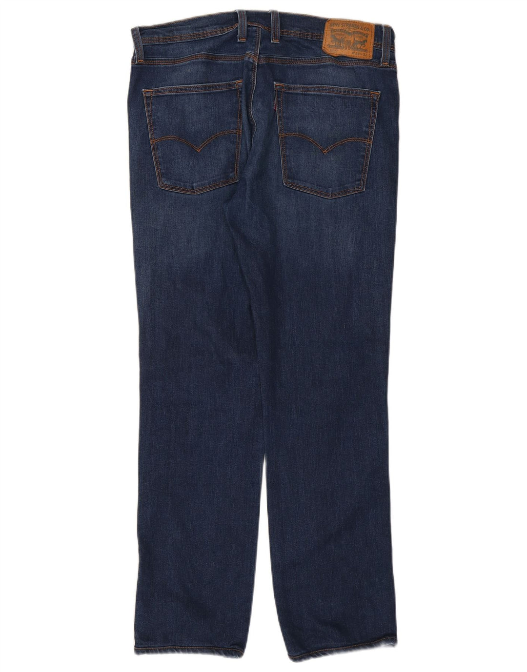 Męskie jeansy Levi's 511 Slim W34 L32 Niebieska bawełna
