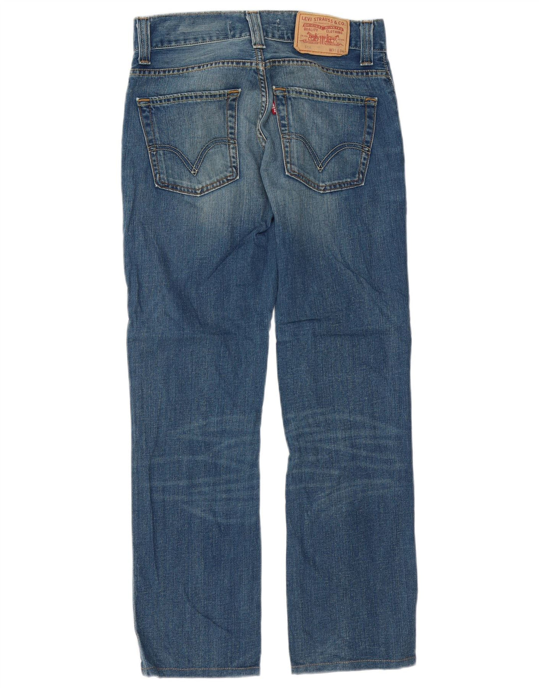 Damskie jeansy Levi's 511 Slim W31 L30 Niebieskie
