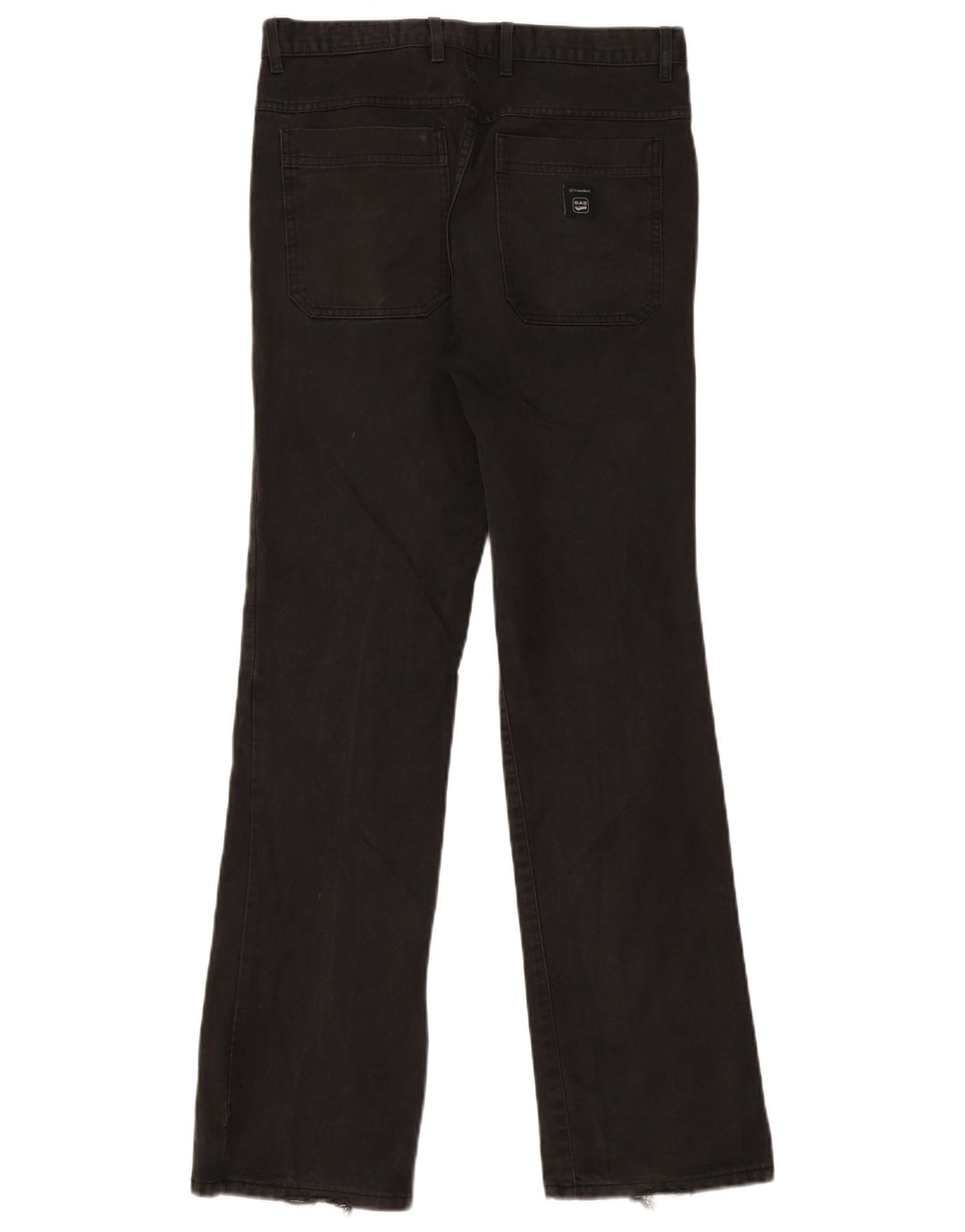 Męskie spodnie typu bootcut Gas W31 L32 czarne