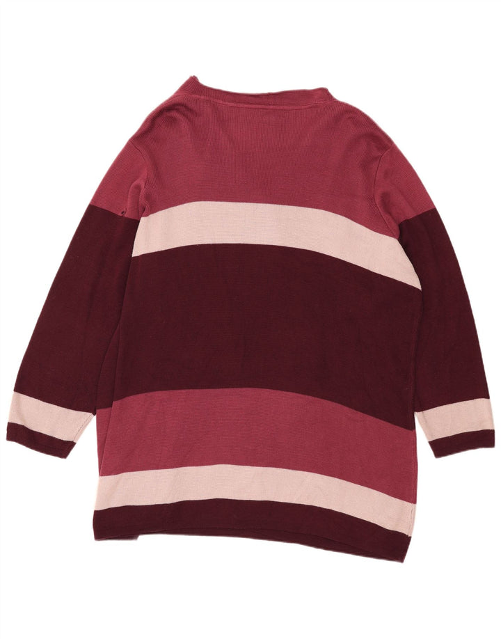 Marks & Spencer Damski sweter o przedłużonym fasonie, UK 18 XL, wielokolorowy