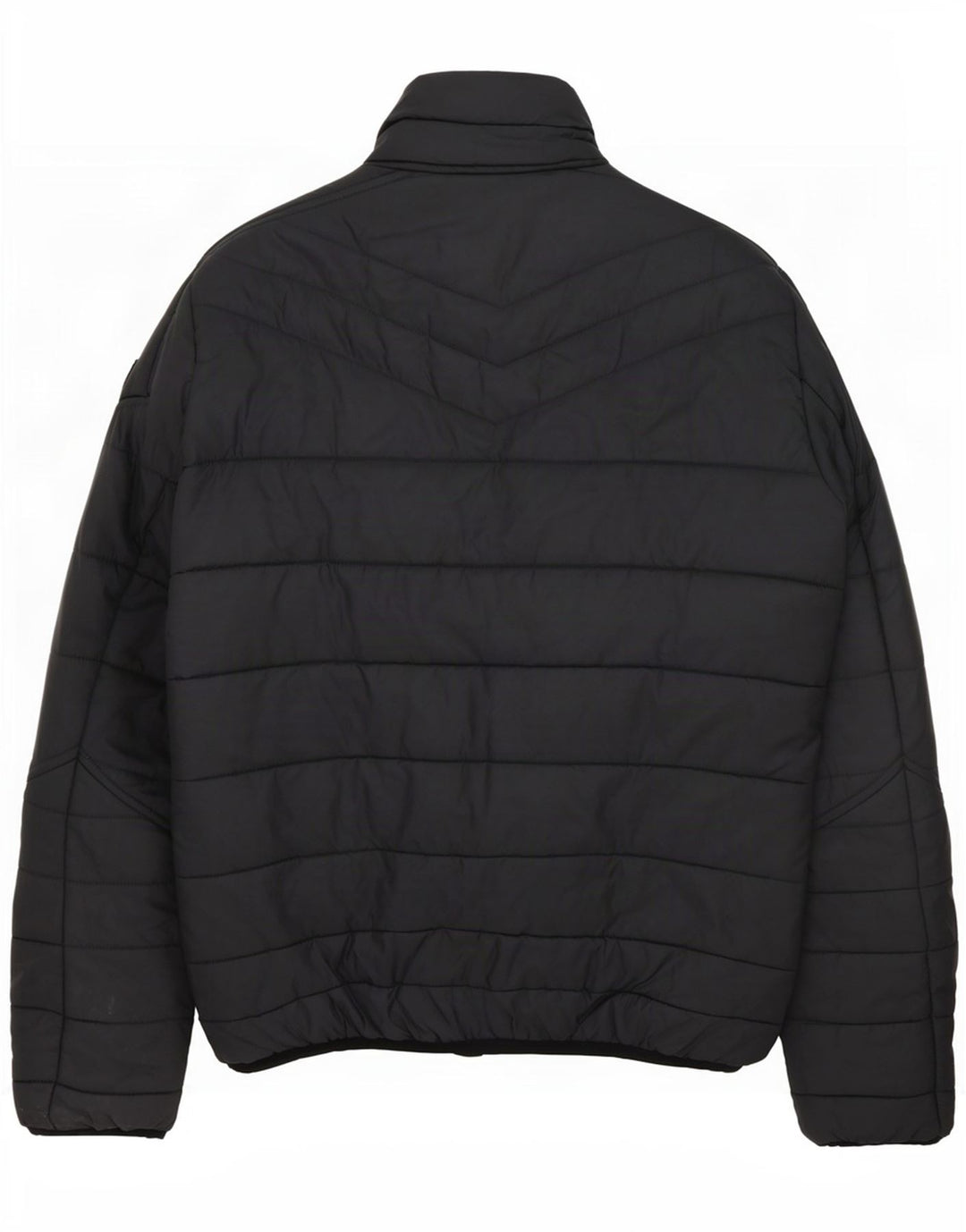 Męska ocieplana kurtka Diesel UK 40, duża, szary nylon