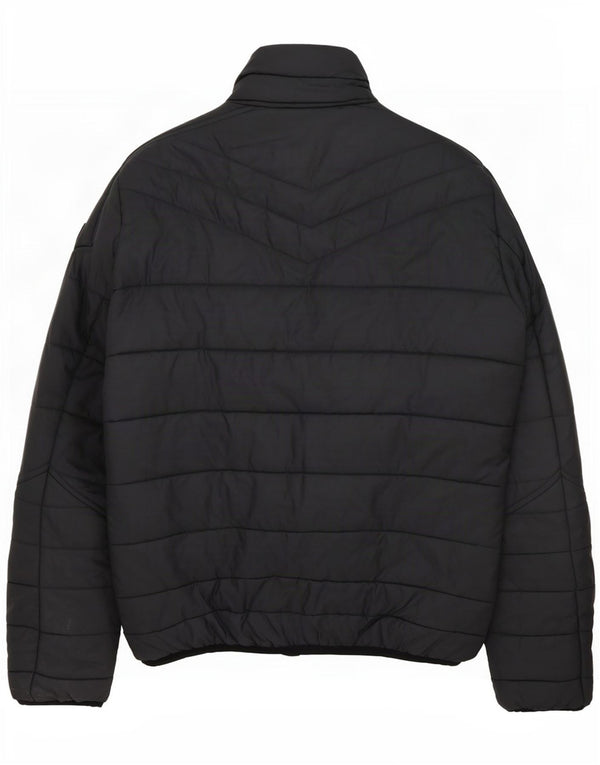 Męska ocieplana kurtka Diesel UK 40, duża, szary nylon