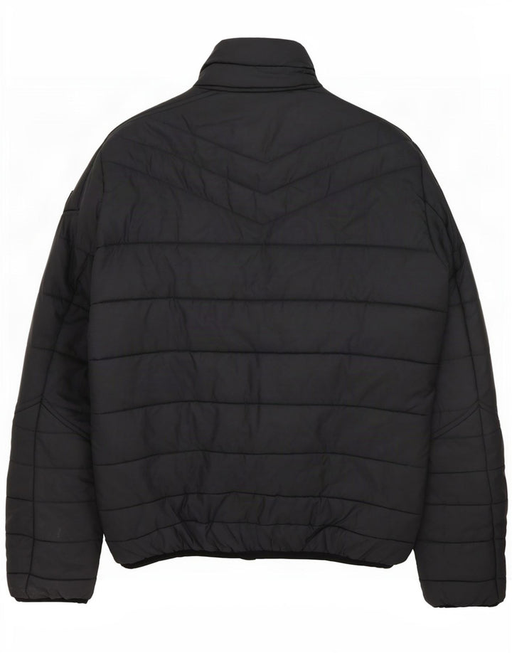 Męska ocieplana kurtka Diesel UK 40, duża, szary nylon