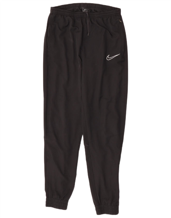 Męskie spodnie dresowe Nike Dri Fit Joggery, średni czarny poliester