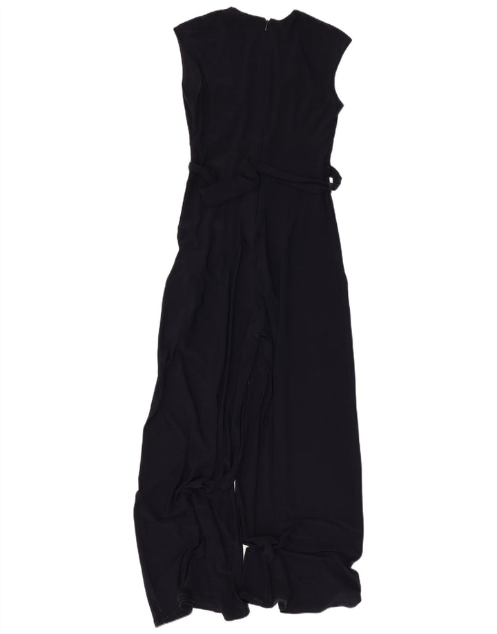PHASE EIGHT Womens Sleeveless Jumpsuit UK 10 Small Navy Blue Polyester