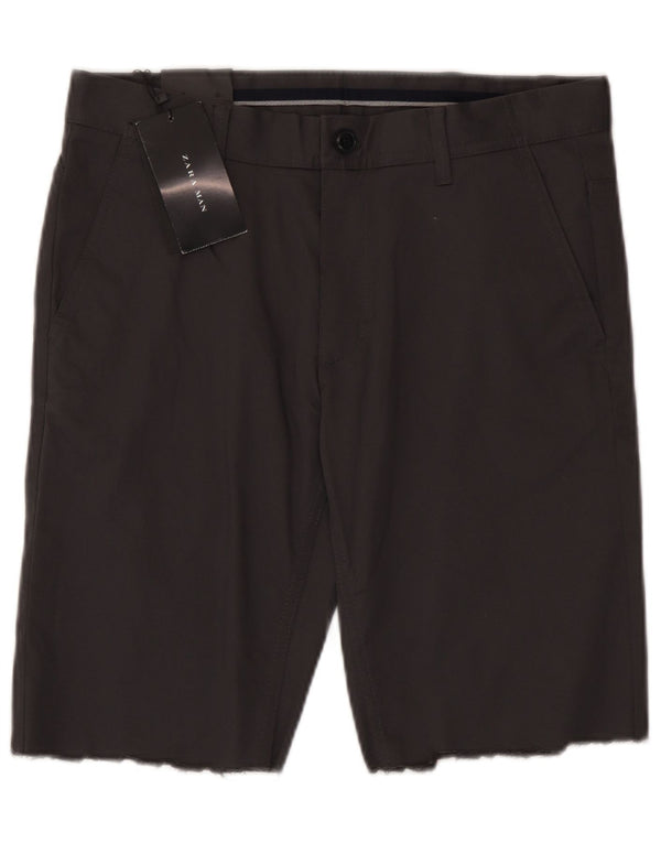 Męskie spodenki chino Zara EU 40 Medium W31, szara bawełna