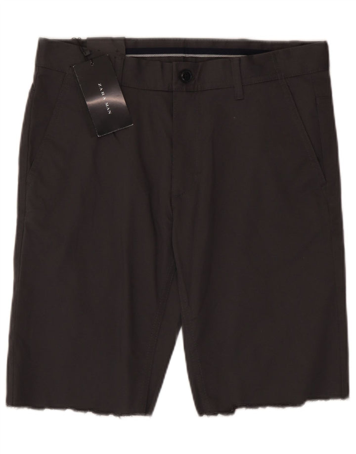 Męskie spodenki chino Zara EU 40 Medium W31, szara bawełna