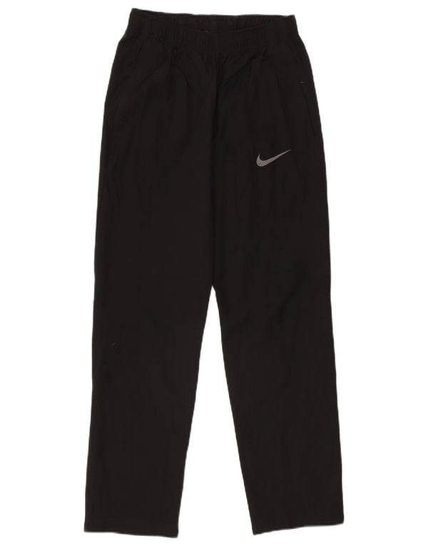 Męskie spodnie dresowe Nike Dri Fit, małe, czarne, poliestrowe