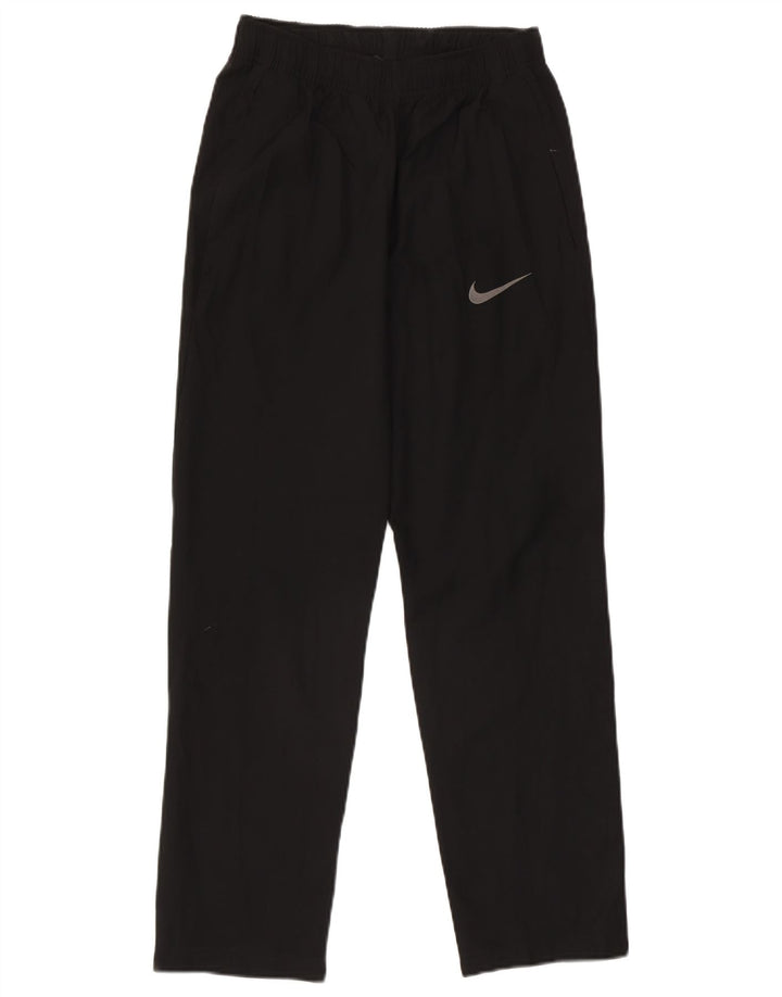 Męskie spodnie dresowe Nike Dri Fit, małe, czarne, poliestrowe
