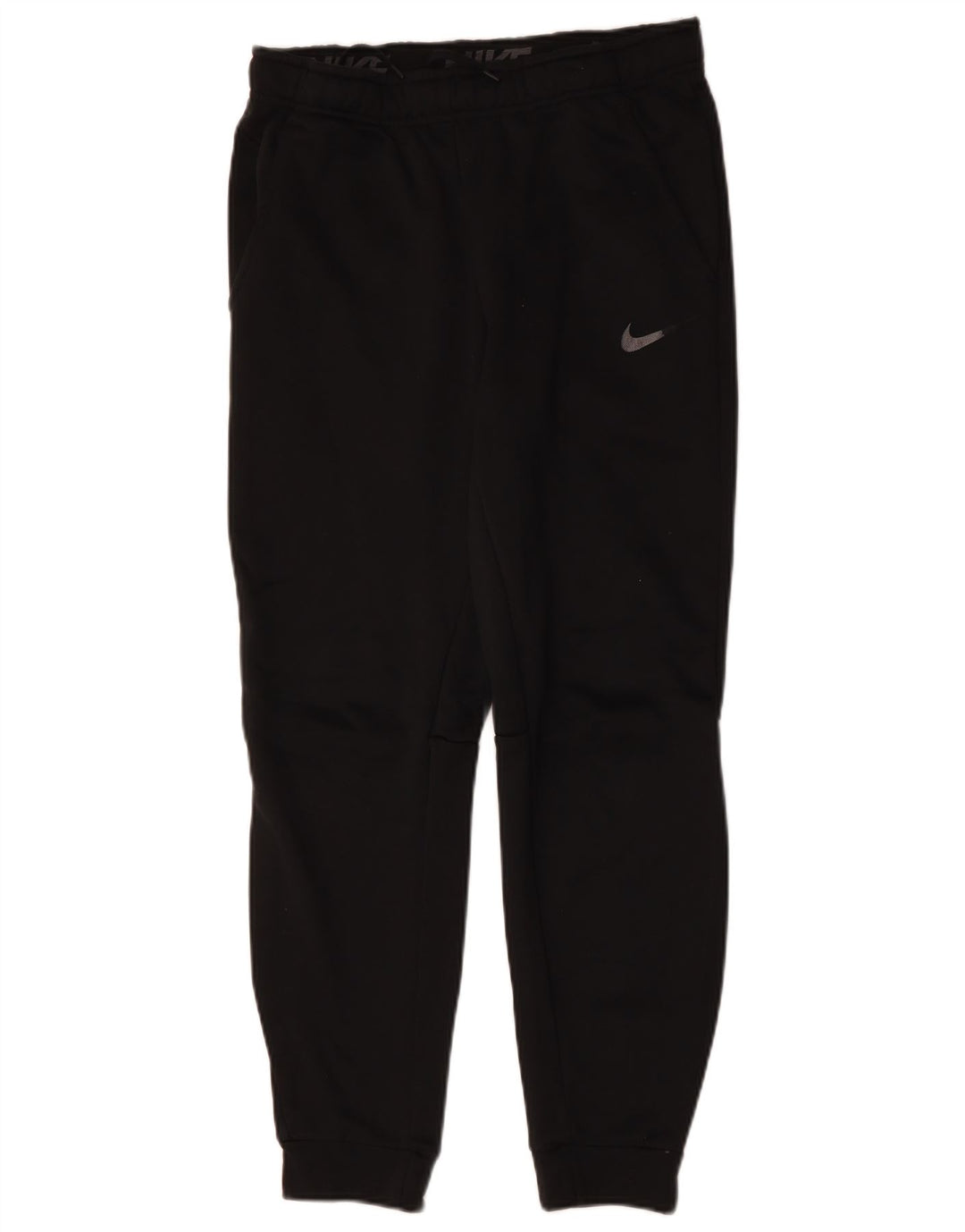 Męskie spodnie dresowe NIKE Dri Fit Joggery, średni czarny poliester