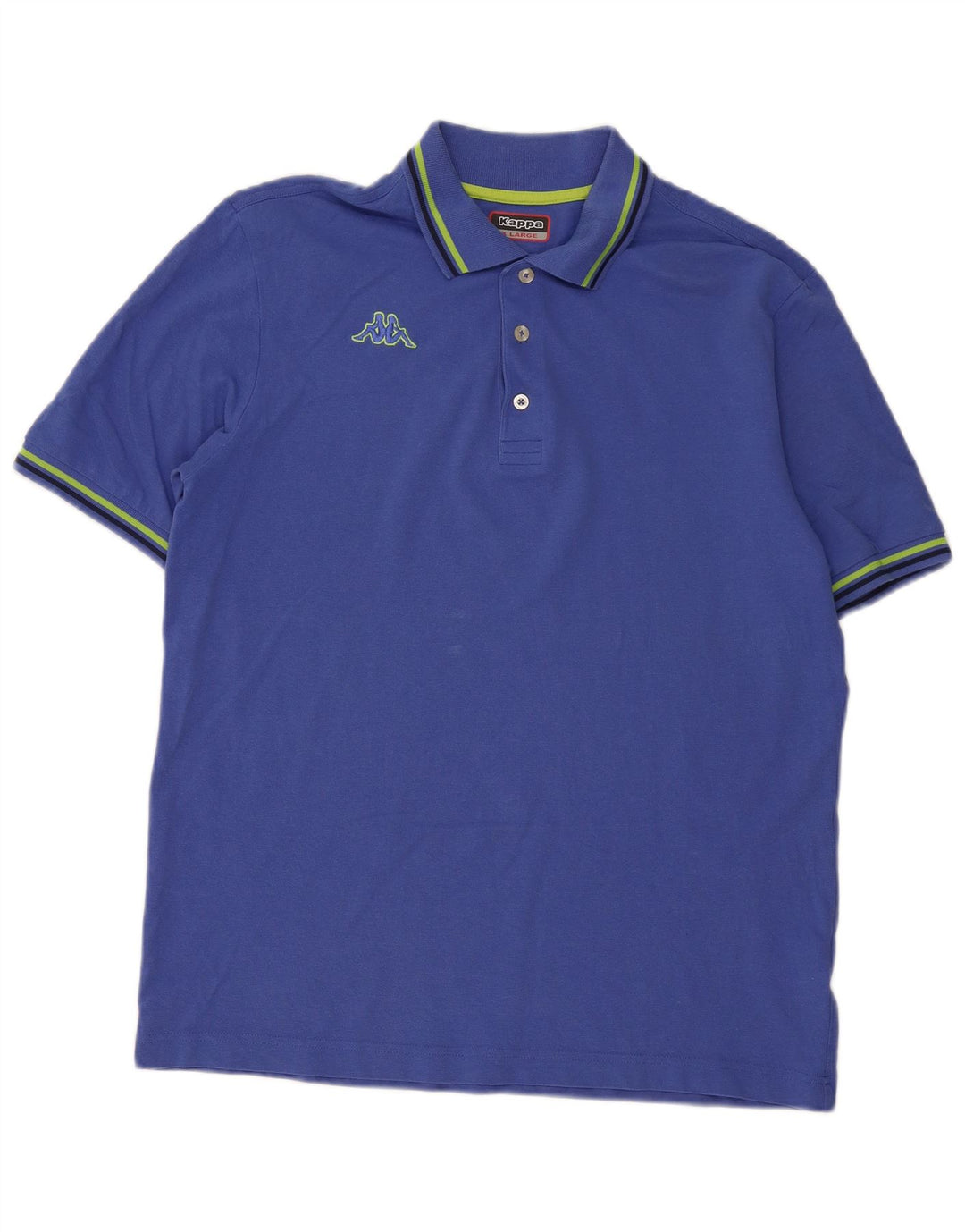 Męska koszulka polo Kappa XL, niebieska, bawełniana