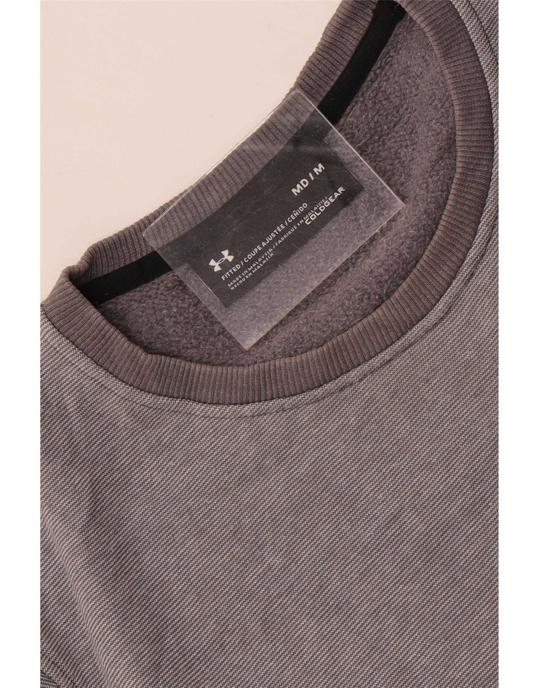 Męska bluza Under Armour w średnie szare prążki