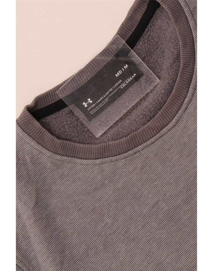 Męska bluza Under Armour w średnie szare prążki
