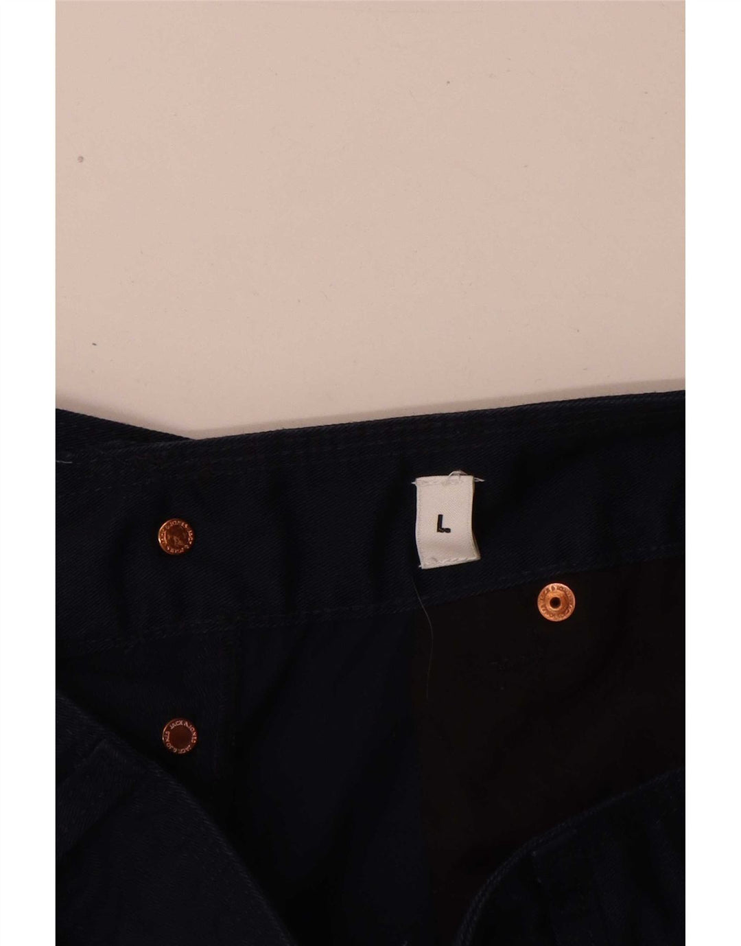 Męskie spodenki chino Jack & Jones, duże, W34, granatowe, poliestrowe