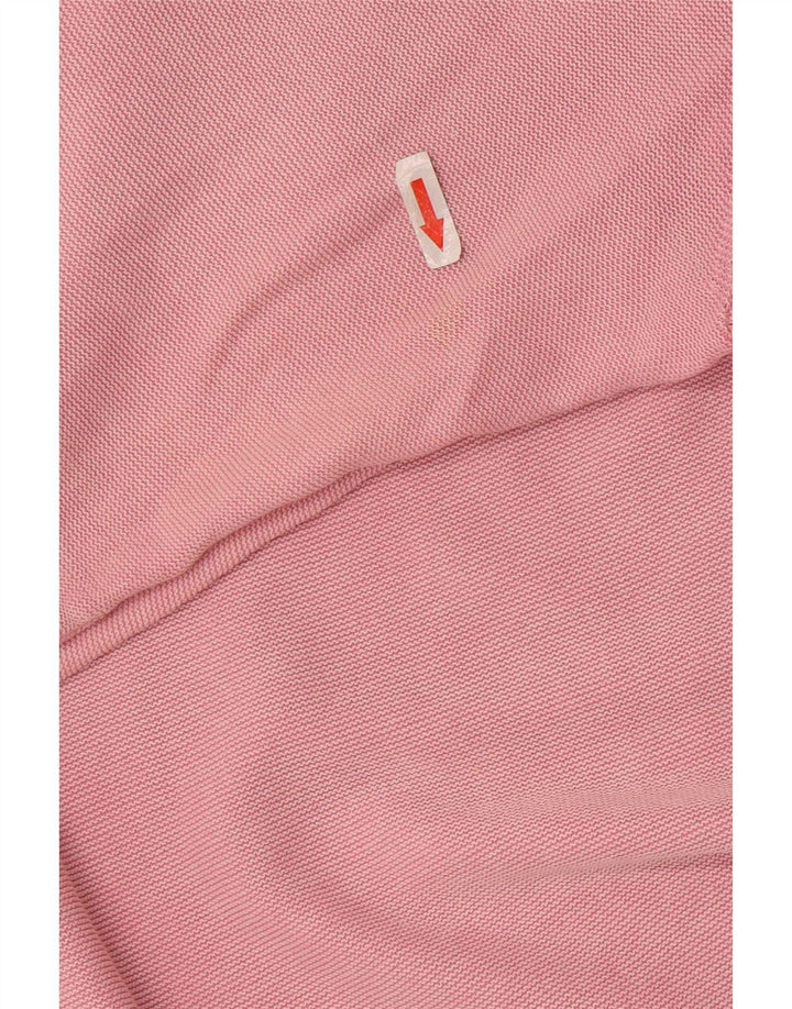 Męski sweter z okrągłym dekoltem Tommy Hilfiger, duży, różowy