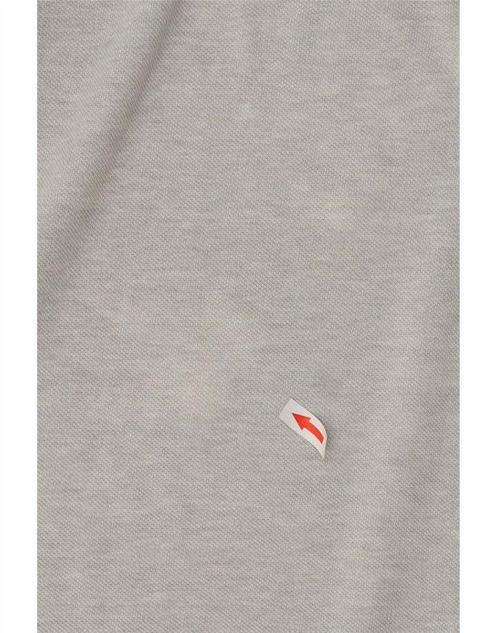 Męska koszulka polo Kappa XL, szara bawełna