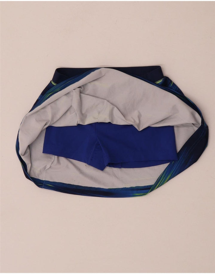 Adidas Dziewczęta Climalite Skort 7-8 lat Granatowy Poliester w Paski