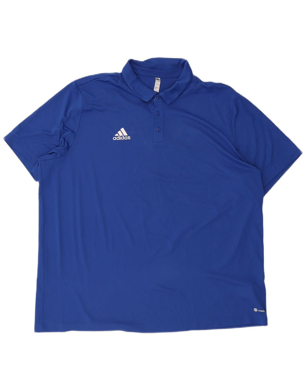 Męska koszulka polo Adidas Aeroready 3XL Niebieski poliester